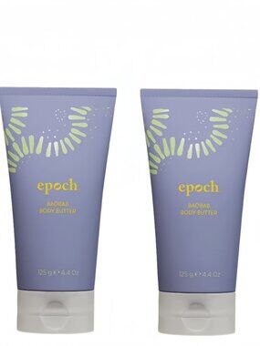 2 tube of Nu Skin Nuskin Epoch Baobab Body Butter + 1 towel